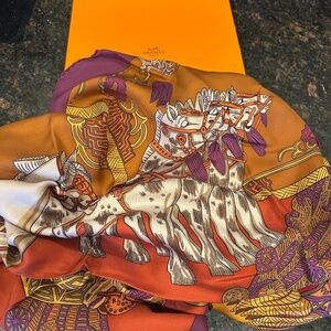 Hermes Scarf with original box